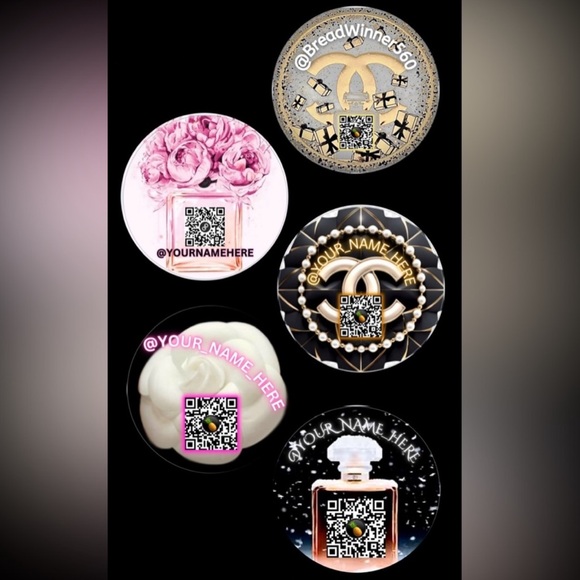 100 QR CODE STICKERS CUSTOM MADE - Picture 9 of 15